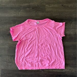 Women's Pink ALL IN MOTION WORKOUT TOP